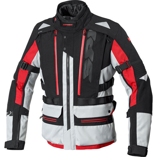 Motorcycle Textile Jackets SPIDI Allroad H2Out Textile Jacket Red