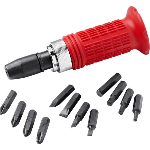 hand impact wrench 12.5mm (1/2 ") with 12 bits