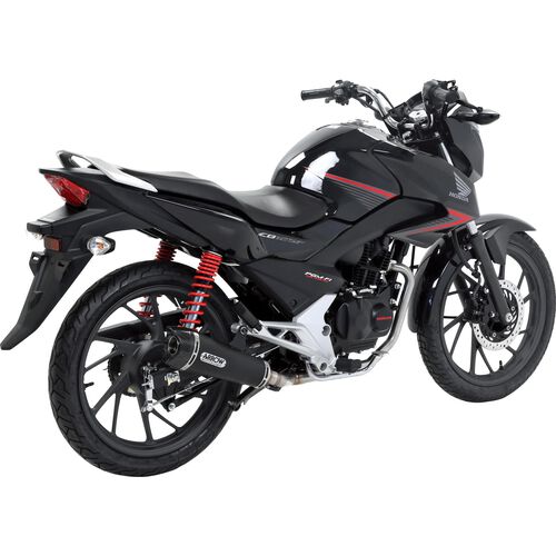 Motorrad Auspuffanlagen & Endschalldämpfer Arrow Exhaust X-Kone Auspuff KK_51514XKN schwarz für Honda Klar