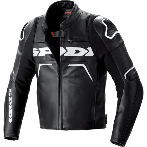 Motorcycle Leather Jackets SPIDI Evorider 2 Leather jacket White