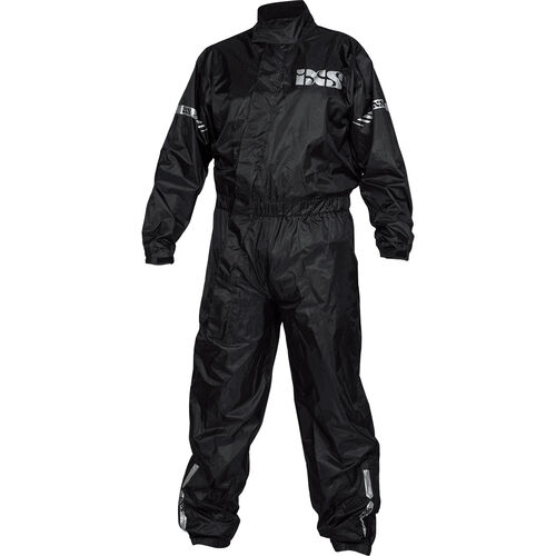 Vêtements de pluie moto IXS Pluie Costume Ontario 1.0 Noir