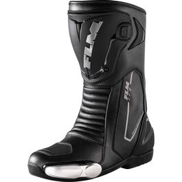 Brooklands motorcycle boots long black
