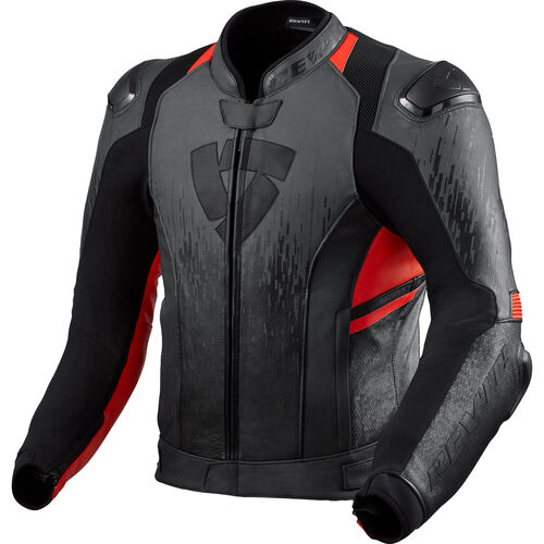 Motorcycle Leather Jackets REV'IT! Quantum 2 Leather Jacket Red