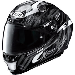 Motorcycle Helmets X-Lite X-803 RS Ultra Carbon White
