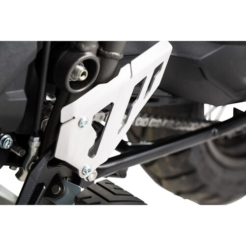 Motorrad Sturzpads & -bügel SW-MOTECH Schutzplatte Ferse links silber für Triumph Tiger 900 2020- Braun