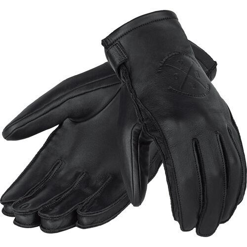 Motorcycle Gloves Chopper & Cruiser Broger Alaska Leather Glove black M