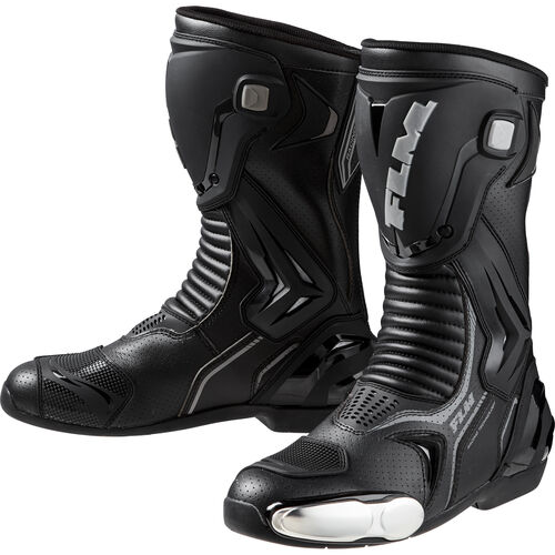Motorcycle Shoes & Boots Sport FLM Octane motorcycle boots long Black