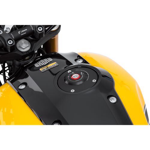 Motorrad Abdeckungen & Deckel Rizoma Tankdeckel abschließbar TF085B schwarz für Aprilia Neutral