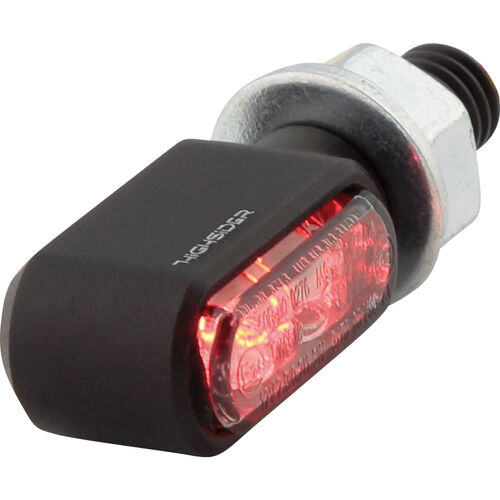 Motorcycle Rear Lights & Reflectors Highsider LED backlight/indicator pair Little Bronx M8 black