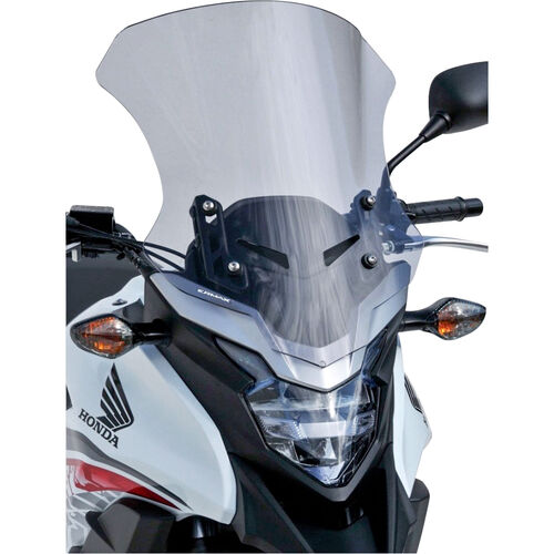 Pare-brises & vitres Ermax pare-brise haute teinté pour Honda CB 500 X 2016- +5cm Neutre