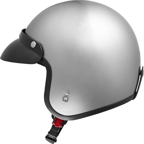 Nexo Jet helmet Basic II silver Open-Face-Helmet
