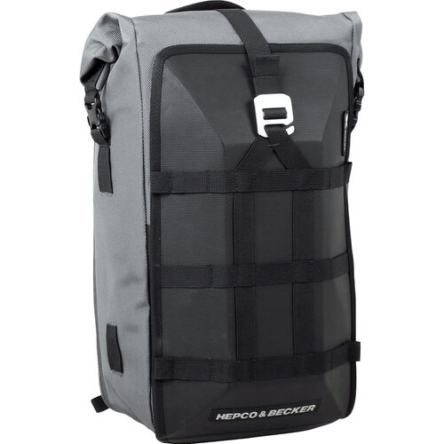 Motorcycle Rear Bags & Rolls Hepco & Becker rearbag/backpack Xtravel M waterproof 23-30 liters Neutral