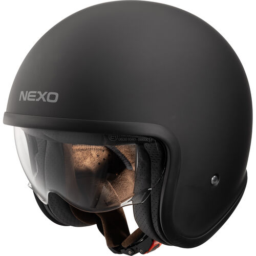 Open Face Helmets Nexo Jethelm Urban Style II Black