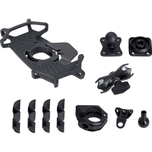 Motorcycle Navigation & Smartphone Holders SW-MOTECH Universal mounting kit with T-Lock smartphone holder