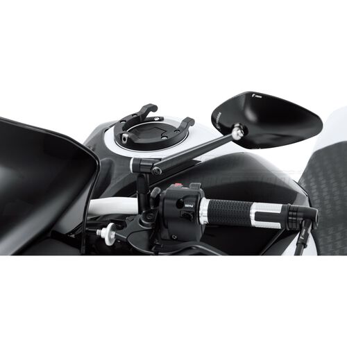 Motorcycle Tank Bags - Quicklock SW-MOTECH QUICK-LOCK socket Standard/ION black 14001 5-holes Red