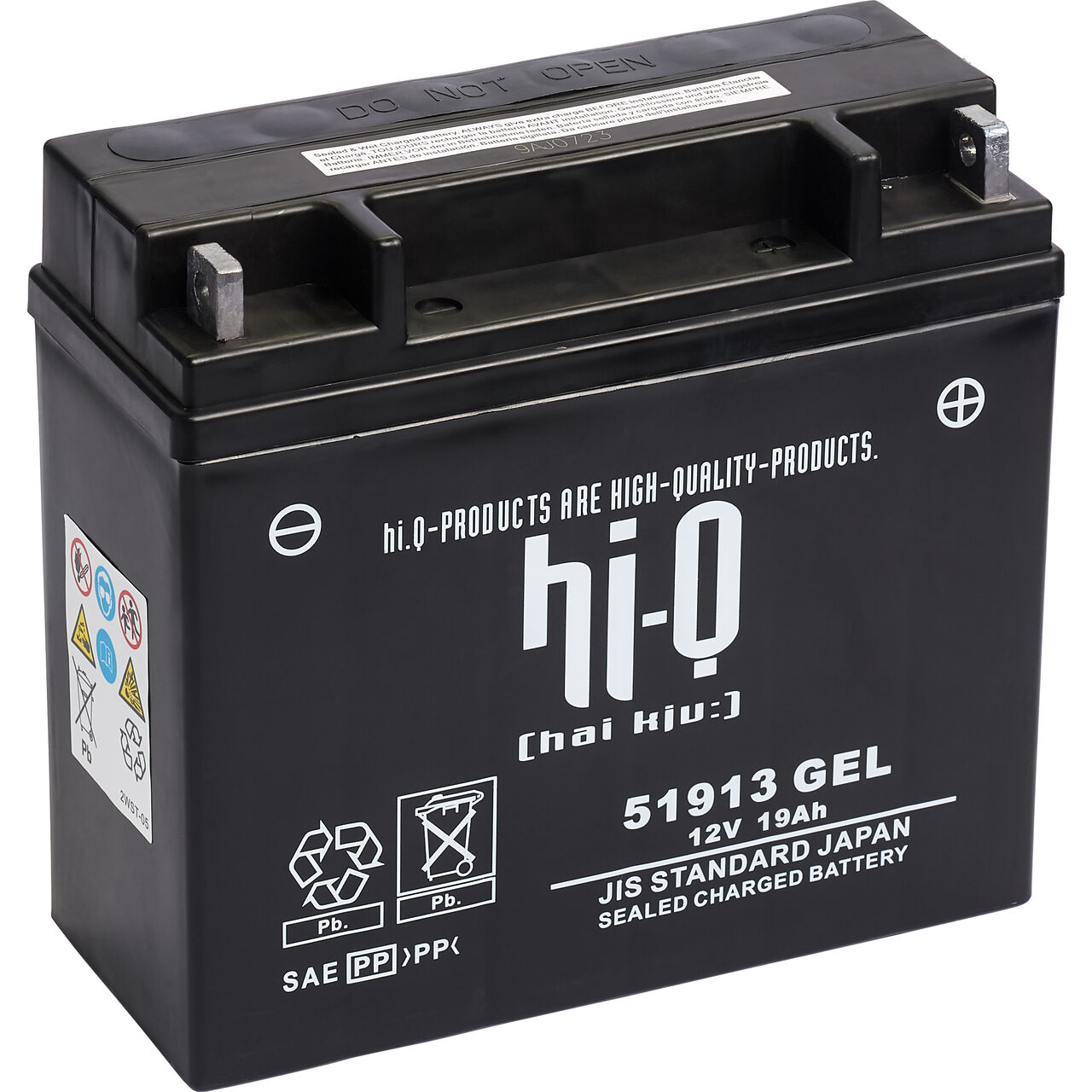 Hi-Q Batterie AGM Gel geschlossen 51913, 12 Volt, 19 Ah Neutral kaufen -  POLO Motorrad