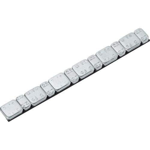 Everything For The Tire Hi-Q Tools adhesive weights, steel, 45 gram 5g+2.5g distribution silver Neutral