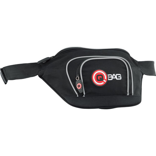Freizeitgepäck QBag Hip Bag Gürteltasche schwarz/grau/weiß
