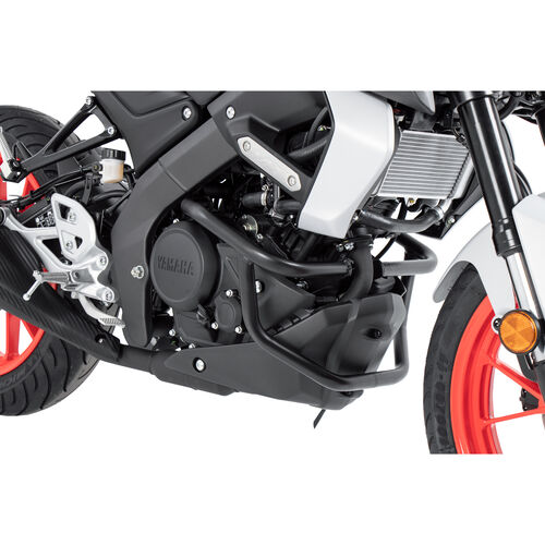 Motorcycle Crash Pads & Bars Hepco & Becker crashbar black for Yamaha MT-125 2020- White
