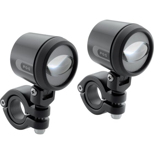 Motorcycle Headlights & Lamp Holders Rizoma LED LED foglight kit universal EE140B black