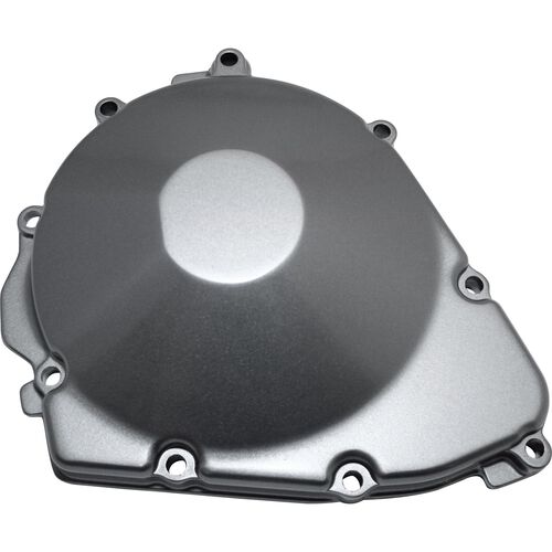 Motorcycle Covers motoprofessional engine cover left for Suzuki air/oil 1052 silvergray Black