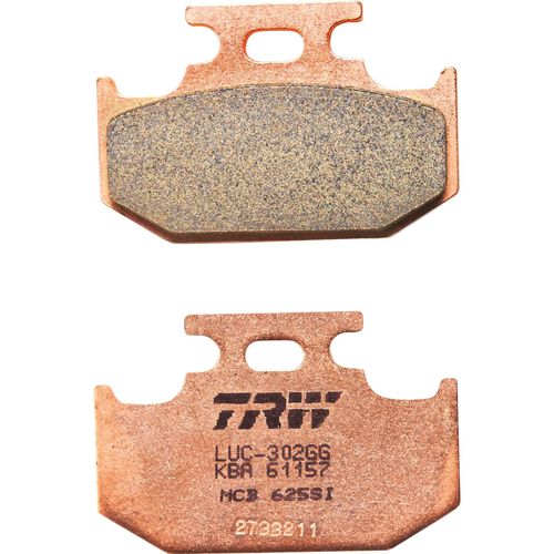 Motorcycle Brake Pads TRW Lucas brake pads sintered metal Offroad MCB625SI 62x40,7x9,5mm Neutral