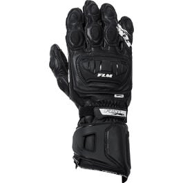 Sports leather glove 8.0 noir/blanc