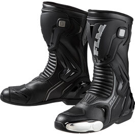 Octane motorcycle boots long black