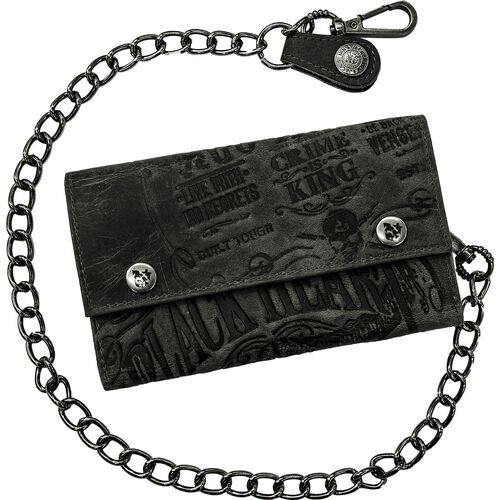Jack's Inn 54 Wallet transversely with chain "Black Brandy"