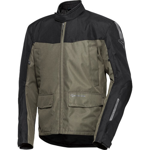 Motorcycle Textile Jackets Pharao Sitka WP Textile jacket black/olive L Green