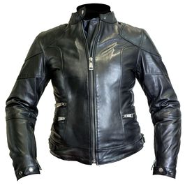 Motorcycle Leather Jackets Helstons Pat Ladies Leather Jacket Black