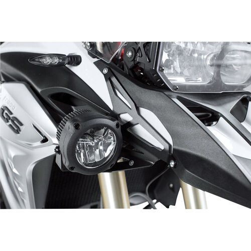 Motorcycle Headlights & Lamp Holders SW-MOTECH Hawk light mount set for BMW F 800 GS 2012-2018 Black