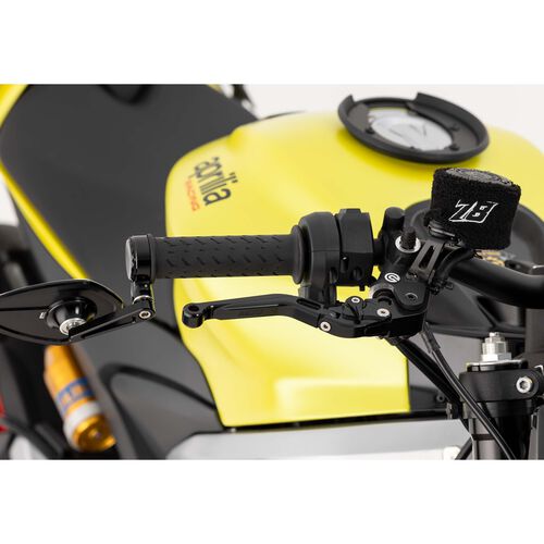 Motorcycle Brake Levers Mizu brake lever adjustable/folding GP Alu ADR1 black Neutral