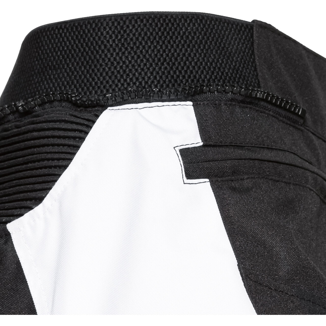 Traction Damen Textilhose schwarz/weiß