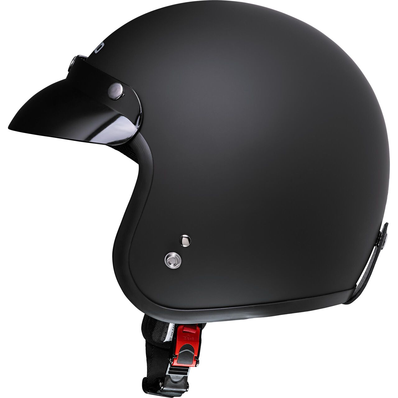 Nexo Jet helmet Basic II Open-Face-Helmet flat black