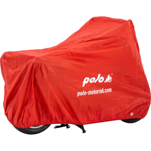 Bâches pour moto POLO Indoor bâche de poussière rouge taille L = 270/146/67cm Neutre