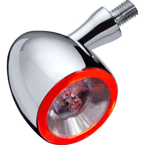 Feux arrière & réflecteurs de moto Kellermann LED feu arrière/indicator M8 Bullet 1000® DF chrome Neutre