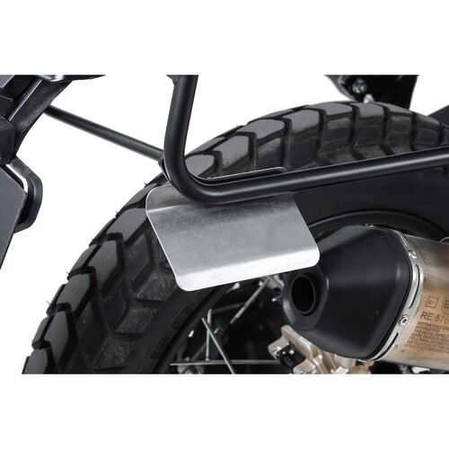 Tension Belts & Accessories Hepco & Becker heat protection plate for side carrier for Royal Enfield Him Grey