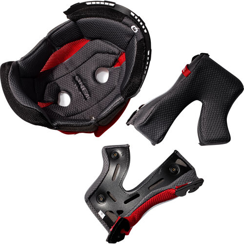 Helmet Pads O'Neal Cheek Pads and Head Pad Kit MX 5Series Neutral