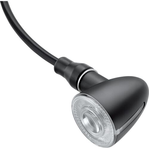 Blinker Rizoma LED Blinker/Rücklicht Iride S Alu M8 FR165B schwarz Neutral