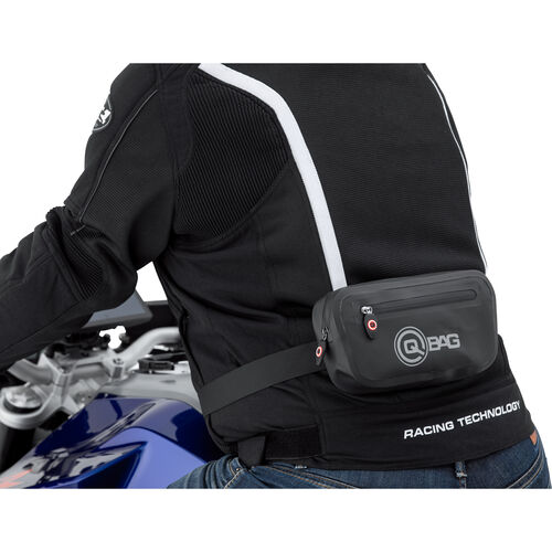 Bagages de loisirs QBag pochette ceinture imperméable 1,5 litre noir
