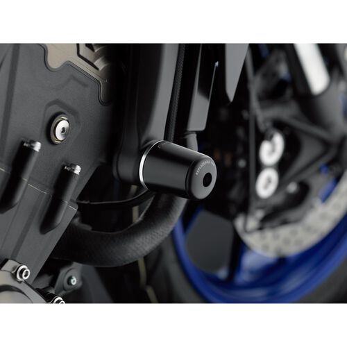 Motorcycle Crash Pads & Bars Rizoma crashpads B-Pro PM212A for Yamaha MT-09/XSR/Tracer Blue
