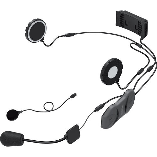 Système de communication pour casque Sena 10R Bluetooth Headset Single Pack sans télécommande Neutre