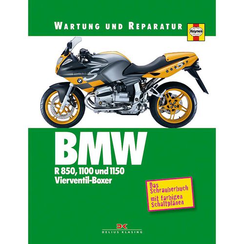 Repair Manuals Klasing-Verlag repair manual german BMW R 850/1100/1150 all Neutral