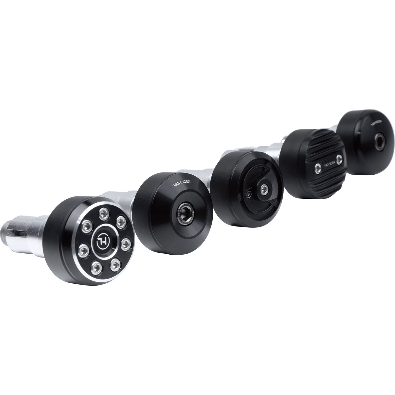 colorring for handlebar weights with mirror mount