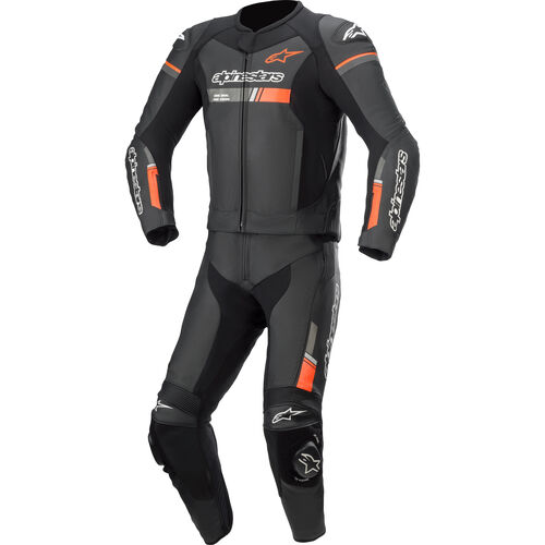 Motorcycle Combinations Two Piece Suits Alpinestars GP Force Chaser leather combi 2-p. Red