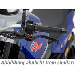 Motorrad Kupplungshebel Highsider Kupplungshebel einstellbar L14 für Honda Blau