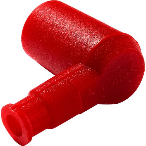 Motorcycle Spark Plugs & Spark Plug Connectors Ariete silicone spark plug connector for 10/12/14mm 90 ° red Neutral