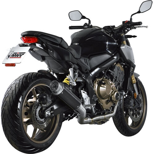Motorcycle Exhausts & Rear Silencer MIVV GP Pro exhaust H.072.KXBP 4-1 black for Honda CB/CBR 650 R 2 Blue