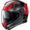 Nolan N87 Full Face Helmet Plus Distintive n-com F.Black+ An/Red #24
